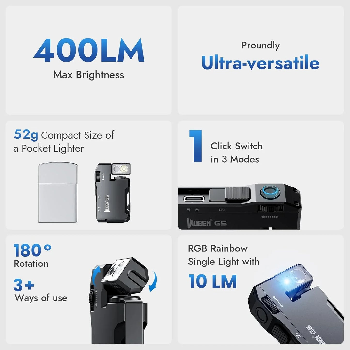 Linterna super funcional